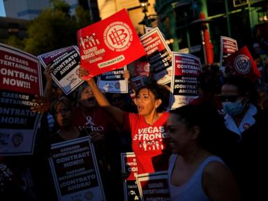 Wynn Resorts workers in Las Vegas avert strike, reach tentative deal