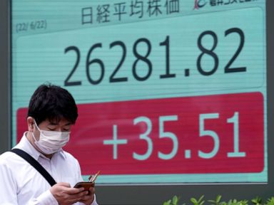 Asian shares mostly lower despite Wall St rally; eyes on Fed thumbnail