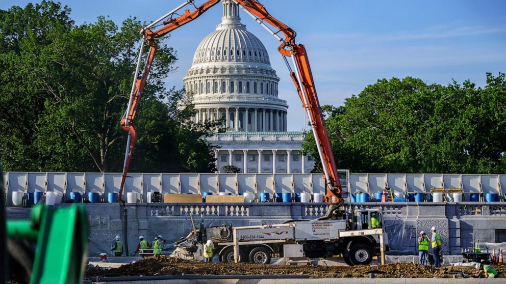 Infrastructure spending promises boost for construction cos.