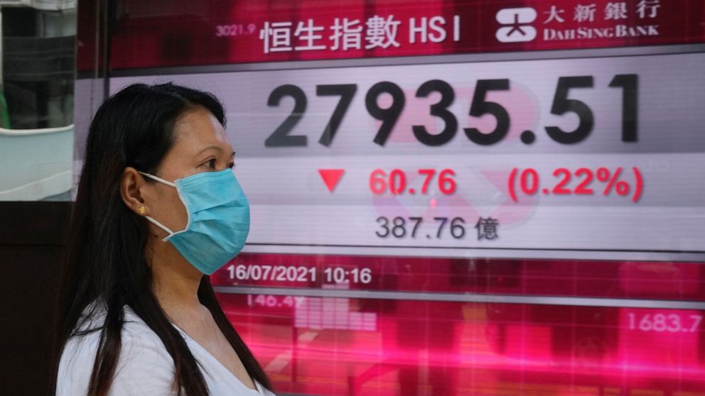 World shares mixed as virus, China-US strains weigh on mood