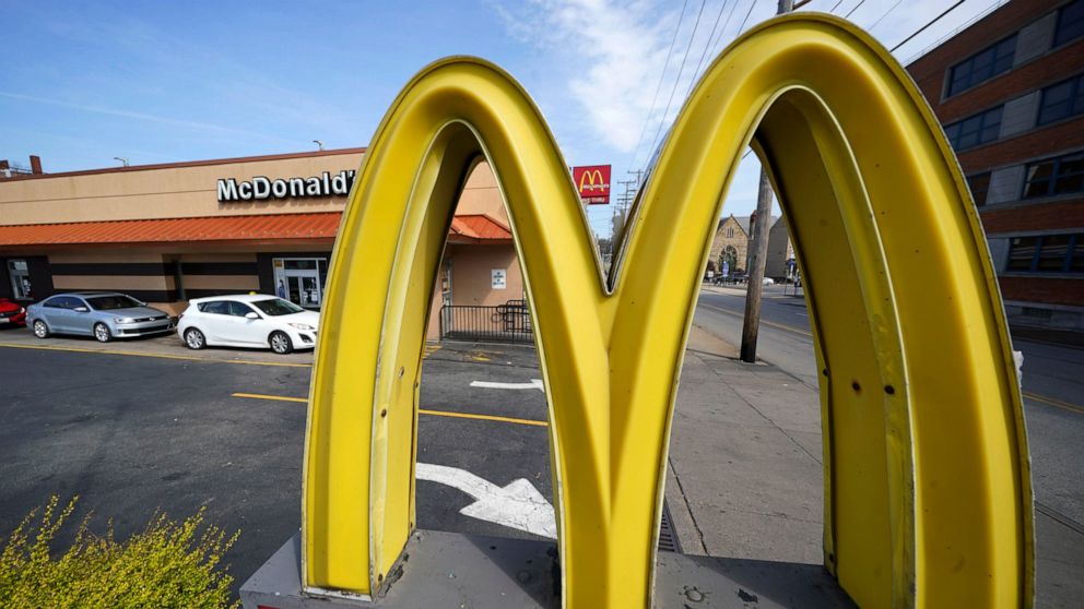 FILE - This is a McDonald's restaurant in Pittsburgh on Saturday, April 23, 2022. Sheila Penrose is retiring from McDonald's board, with the company steadfast in its support following activist investor Carl Icahn's criticisms of its pork purchases. M