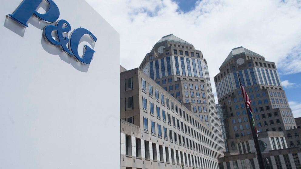 FILE - In this Thursday, July 9, 2015, file photo, the Proctor & Gamble headquarters complex is seen in downtown Cincinnati. Proctor & Gamble is raising prices on a range of goods as higher commodity and freight costs are set to take a bite out of it