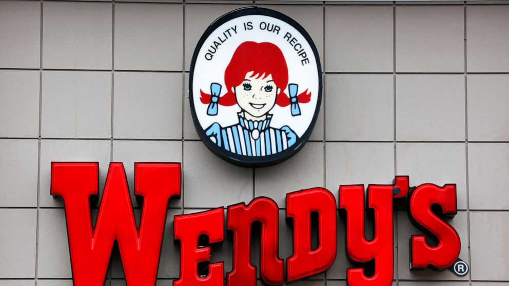 FILE- This Feb. 23, 2018, file photo shows a Wendy's restaurant in Pittsburgh. Wendy’s said Monday, Sept. 10, 2019 it’s relaunching breakfast across the U.S. next year, the latest fast-food chain to amp up its offerings as more consumers eat out in t
