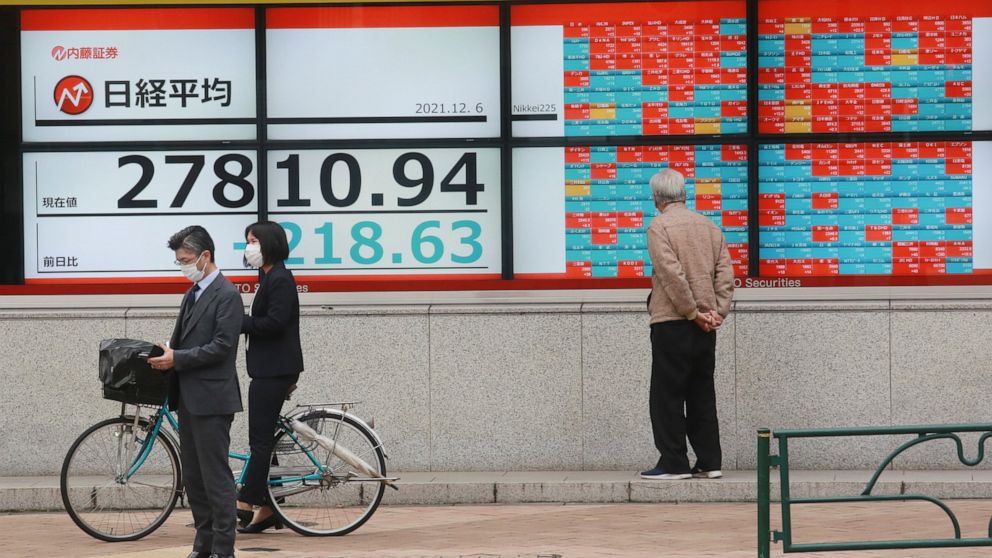 Asian shares slide after China Evergrande warns of cash woes