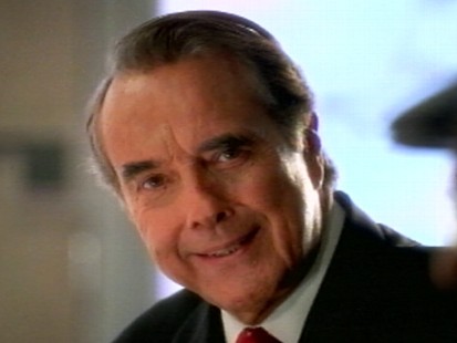 VIDEO: Bob Dole appears in an ad for Visa.
