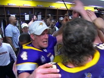 VIDEO: Brett Favre sings Pants on the Ground.