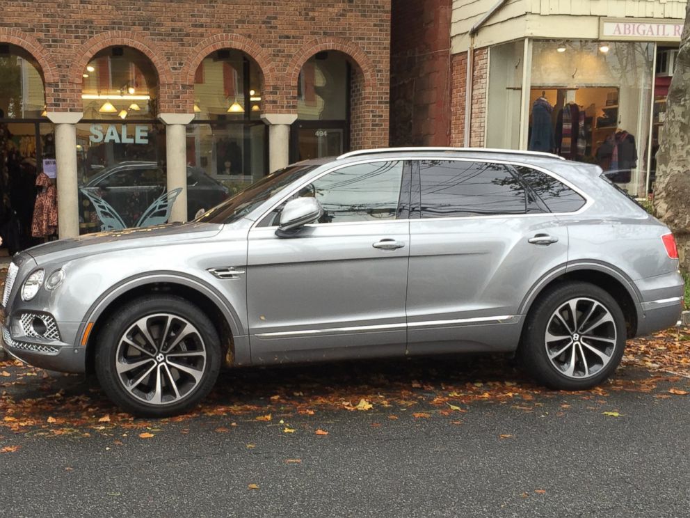 PHOTO: The Bentley Bentayga comes equipped with a 6.0L twin-turbo, 600hp W12 engine. Top speed? 187 mph. 