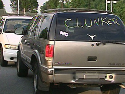 VIDEO: The U.S. government invests a billion dollars to buy "clunker cars."