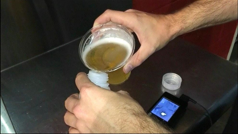 PHOTO: The Problem Solvers bought six different beers, poured them into their own container and kept them cool until they were taken to the labs at the Institute for Environmental Health in Seattle for testing.