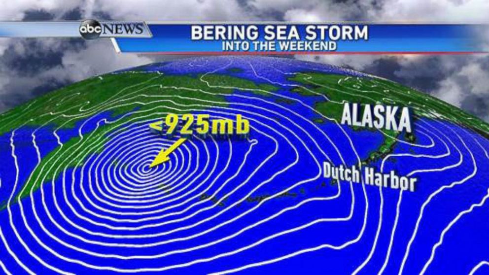 PHOTO: Remnants of what was once “Super Typhoon Nuri” in the West Pacific has now transformed into an extratropical storm as it moves northeast towards Alaska.