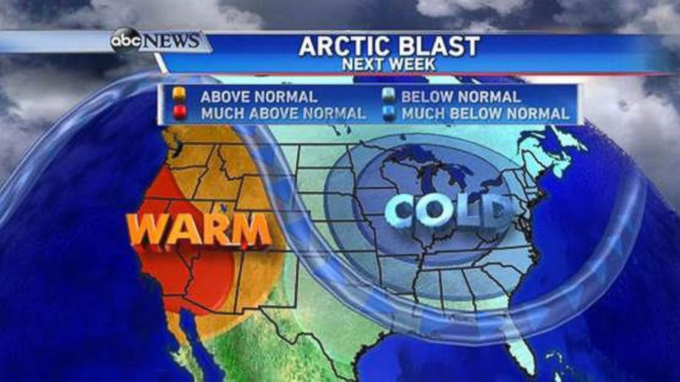 PHOTO: This very strong storm will also indirectly affect the mainland US in the form of extreme temperatures.