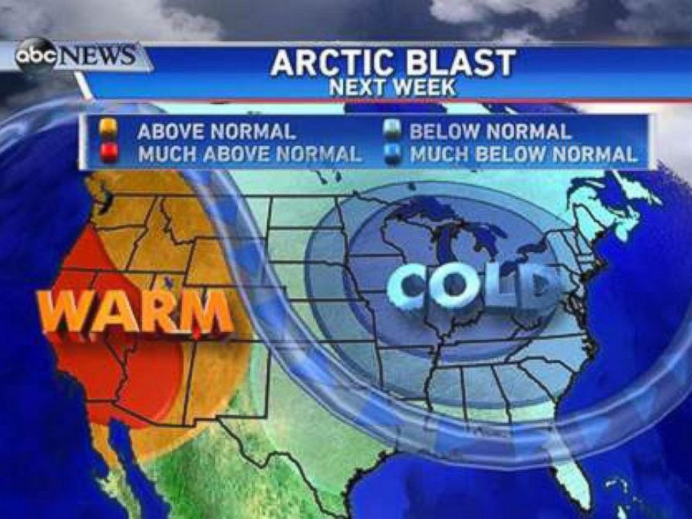 PHOTO: This very strong storm will also indirectly affect the mainland US in the form of extreme temperatures.