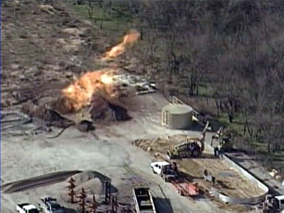 Photo: Land Grab: Clean Energy Movement Can Leave Communities Divided: Natural Gas Exploration Brings Economic Boost and Environmental Concerns