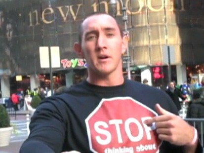 VIDEO: Jason Sadler makes money by selling ad space on his shirts.