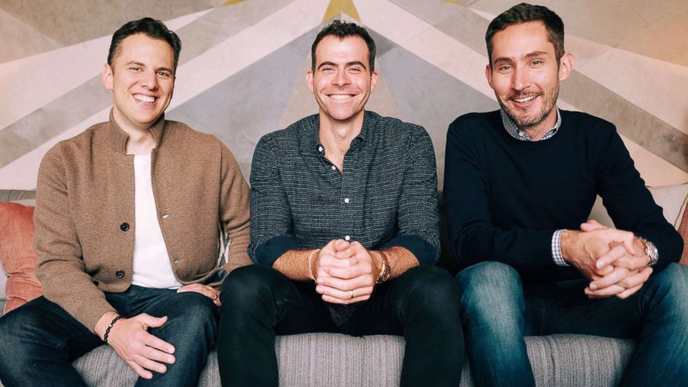 Instagram Names New CEO Adam Mosseri ABC News   Adam Mosseri Kevin Systrom Mike Krieger Instagram Ht Mt 181001 HpMain 16x9 992 