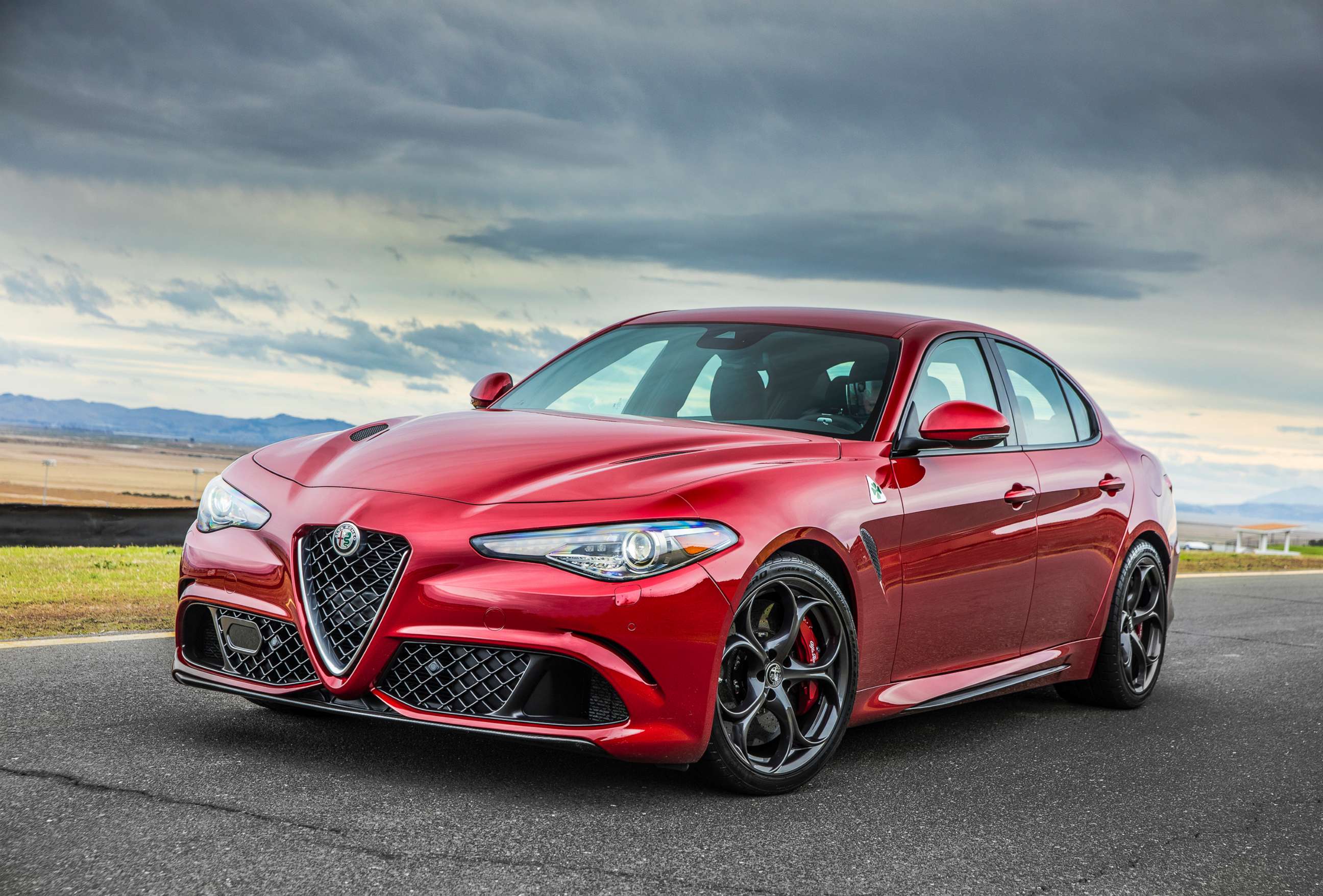 PHOTO: Alfa Romeo's Giulia Quadrifoglio 