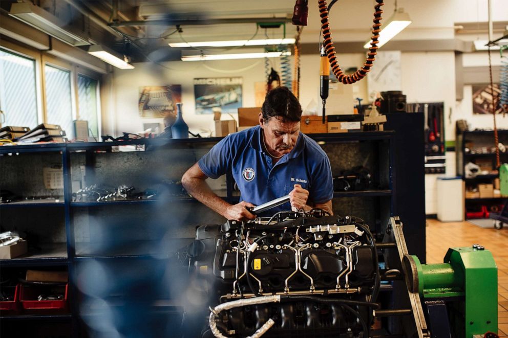 PHOTO: Alpina employs nearly 300 workers at its facility in Buchloe, Germany.