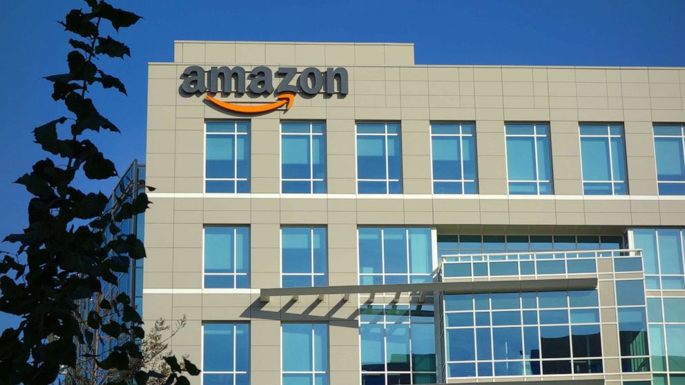 PHOTO: Amazon corporate office building in Sunnyvale, California.