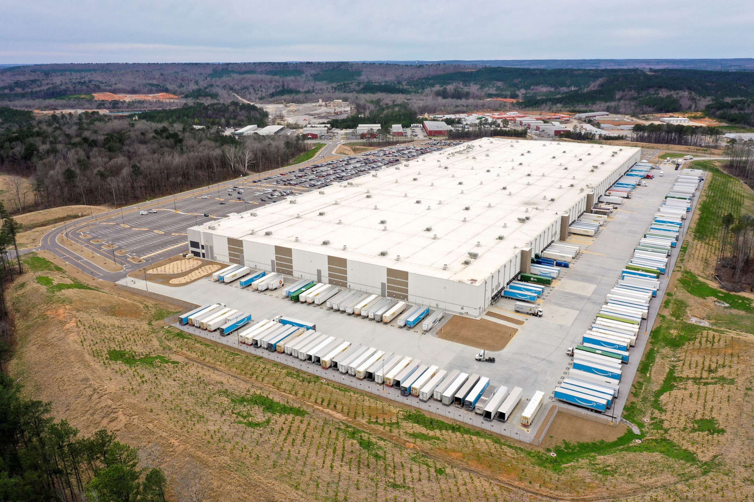 PHOTO: An Amazon facility in Bessemer, Ala., March 5, 2021.