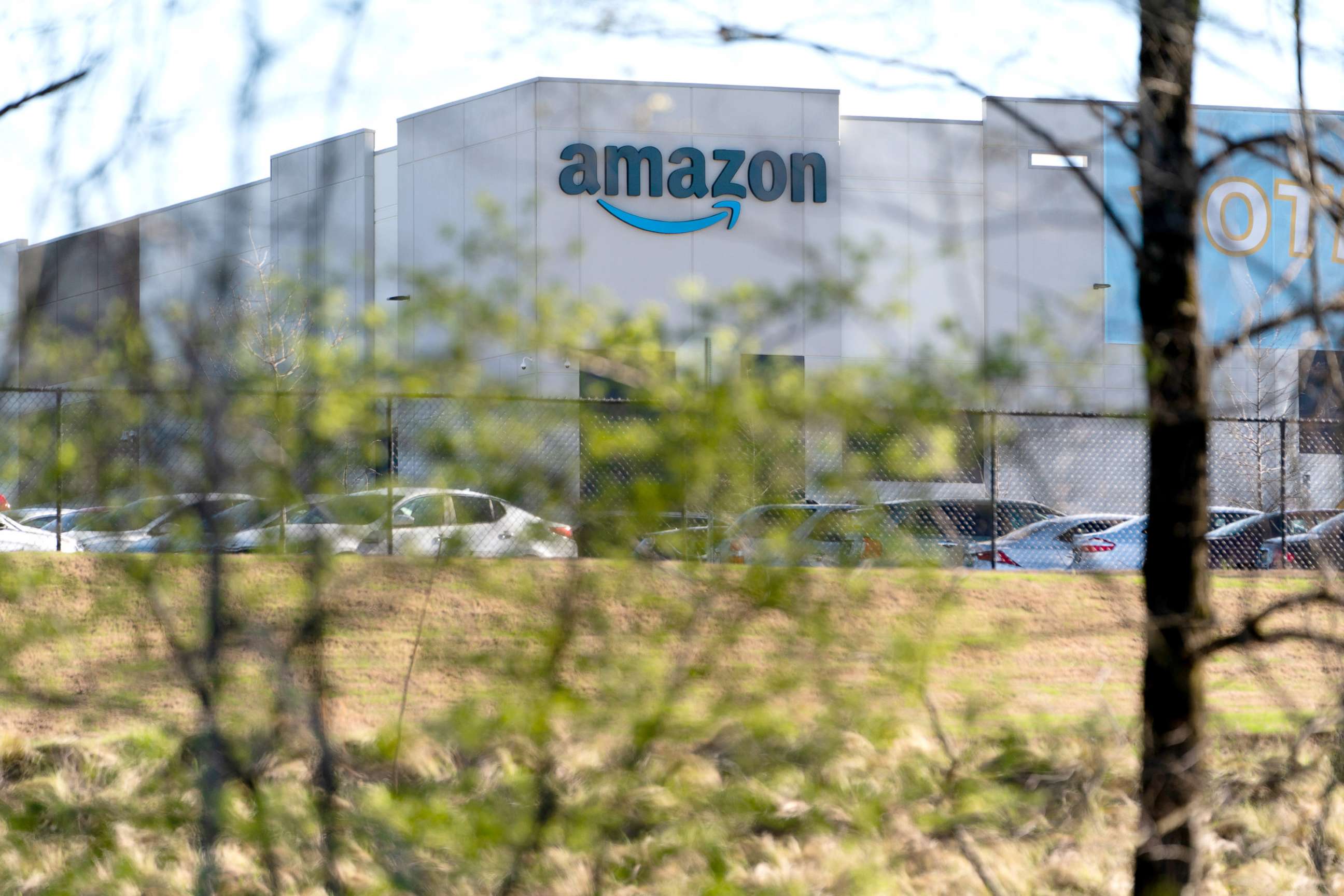 PHOTO: The Amazon fulfillment warehouse in Bessemer, Ala. is pictured in this March 29, 2021 image.