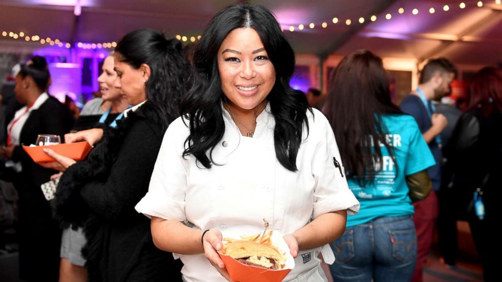 Chef Angie Mar, owner of the Beatrice Inn attends Food Network & Cooking Channel New York City Wine & Food Festival at Pier 92, Oct. 12, 2018, in New York City.