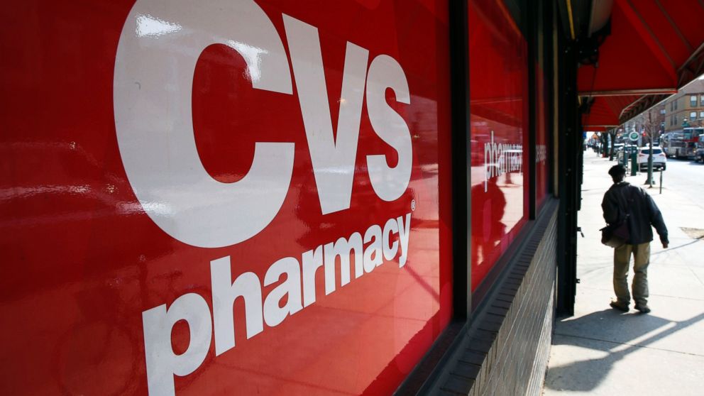 This March 25, 2014, file photo, shows a CVS store in Philadelphia. Target announced Monday, June 15, 2015, that it is selling its pharmacy and clinic businesses to drugstore chain CVS Health for about $1.9 billion.