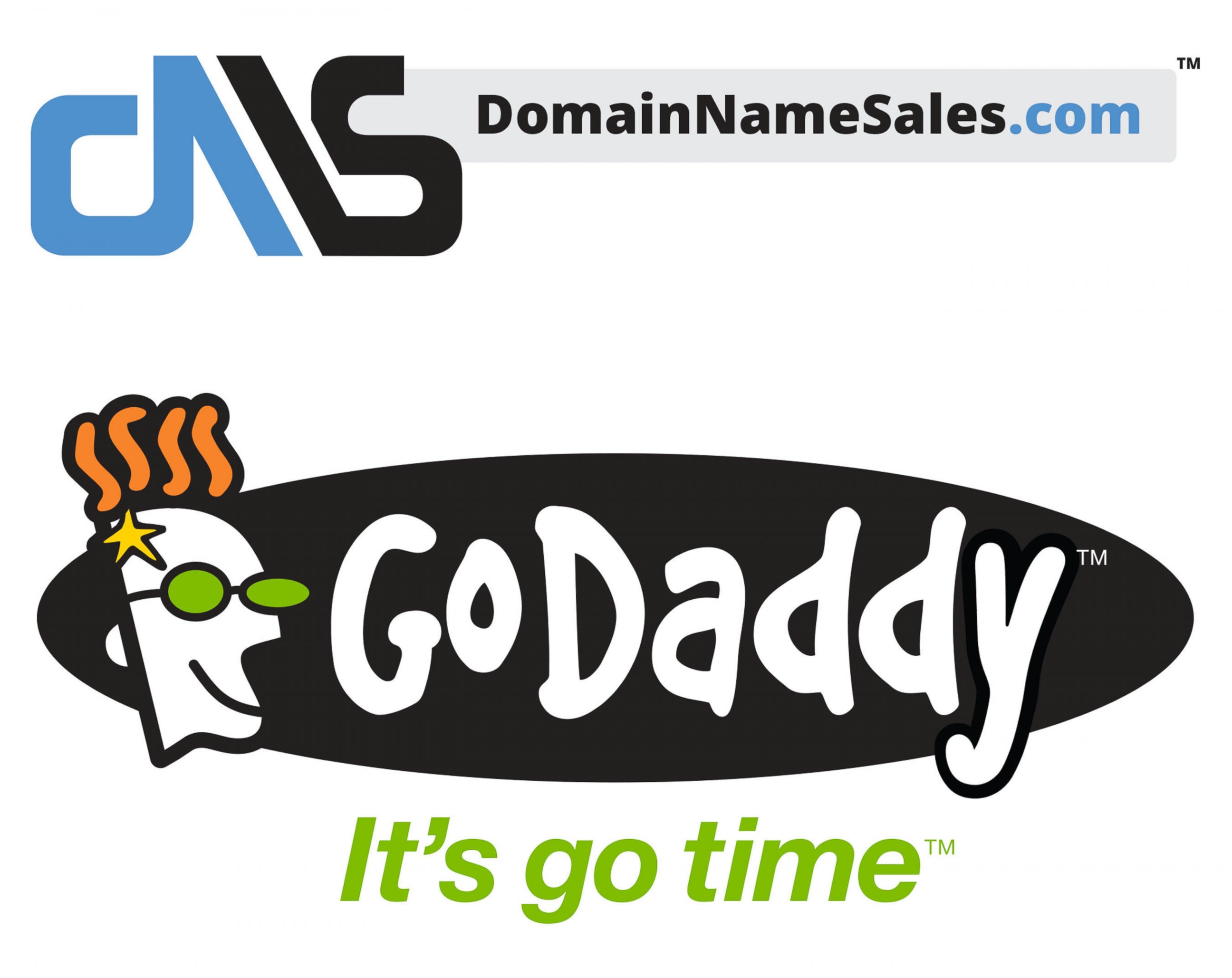 PHOTO: GoDaddy's logo.