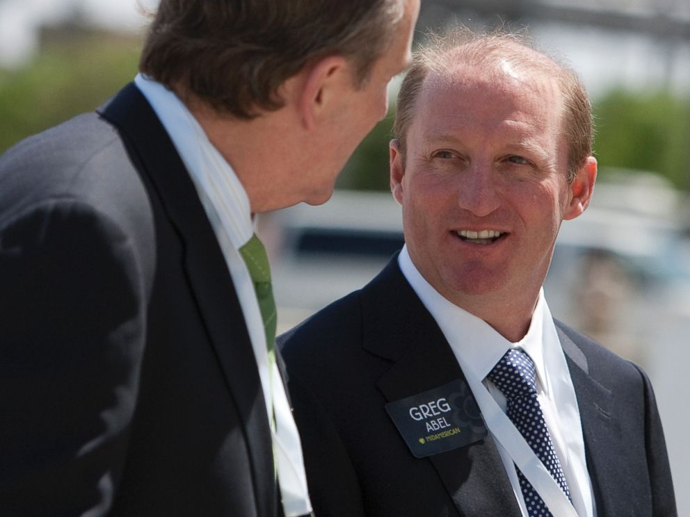 PHOTO: Greg Abel, of MidAmerican, after lunch with Warren Buffett in Omaha, Neb., April 30, 2010.