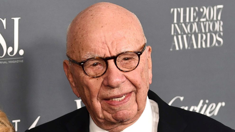 PHOTO: Rupert Murdoch attends the WSJ. Magazine 2017 Innovator Awards at The Museum of Modern Art on Wednesday, Nov. 1, 2017, in New York. 