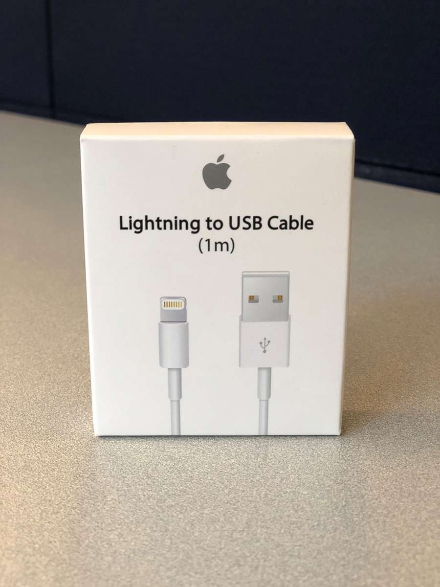 PHOTO: A counterfeit Apple phone cable is pictured here.
