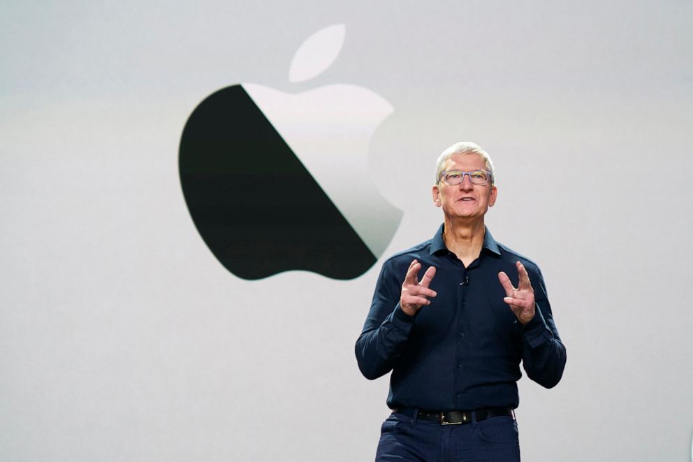 PHOTO: Apple CEO Tim Cook, one of the speakers at The Apple Worldwide Developers Conference, June 22,2020.