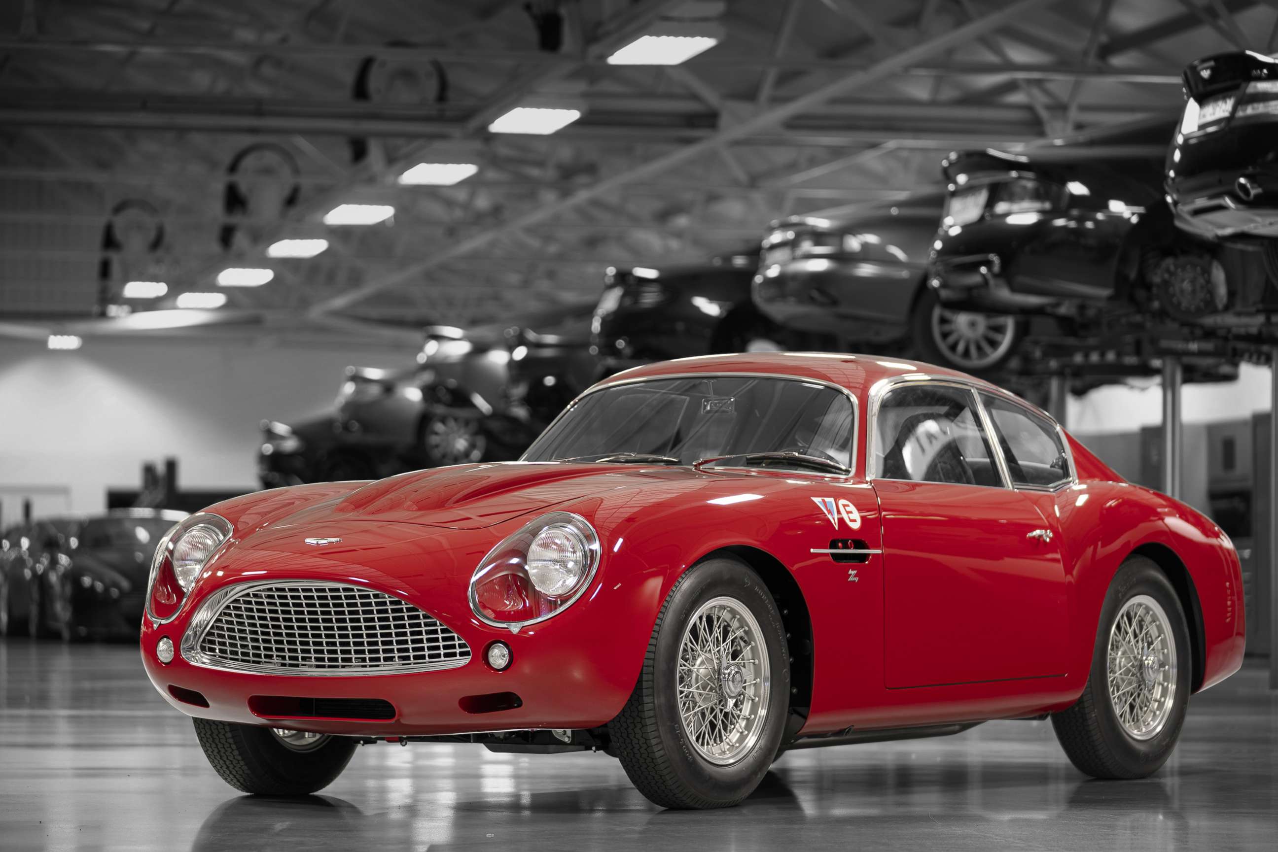 PHOTO: The all-new Continuation DB4 GT Zagato is one of several continuation cars Aston Martin has decided to produce in limited quantities.