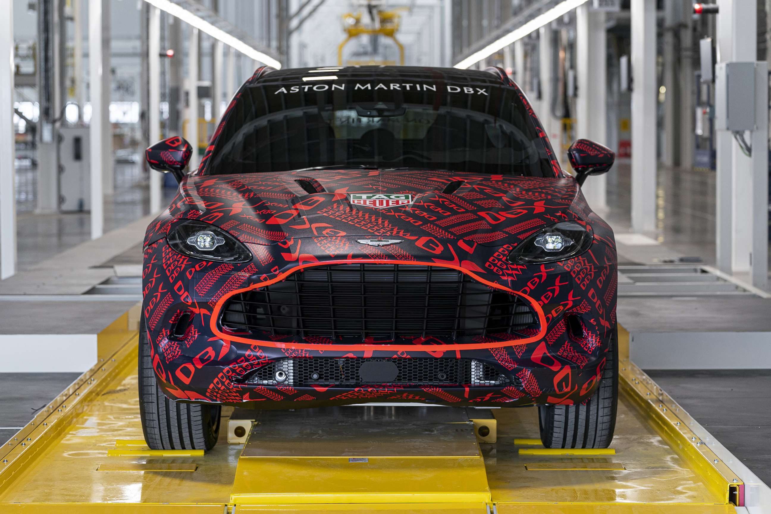 PHOTO: Aston Martin's first-ever SUV, the DBX, could become the British marque's best-selling vehicle.