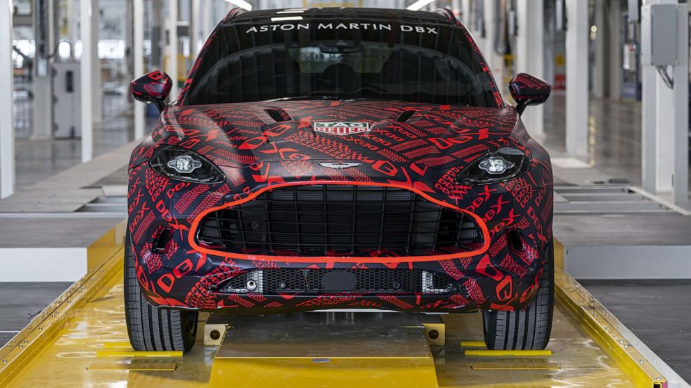 PHOTO: Aston Martin's first-ever SUV, the DBX, could become the British marque's best-selling vehicle.