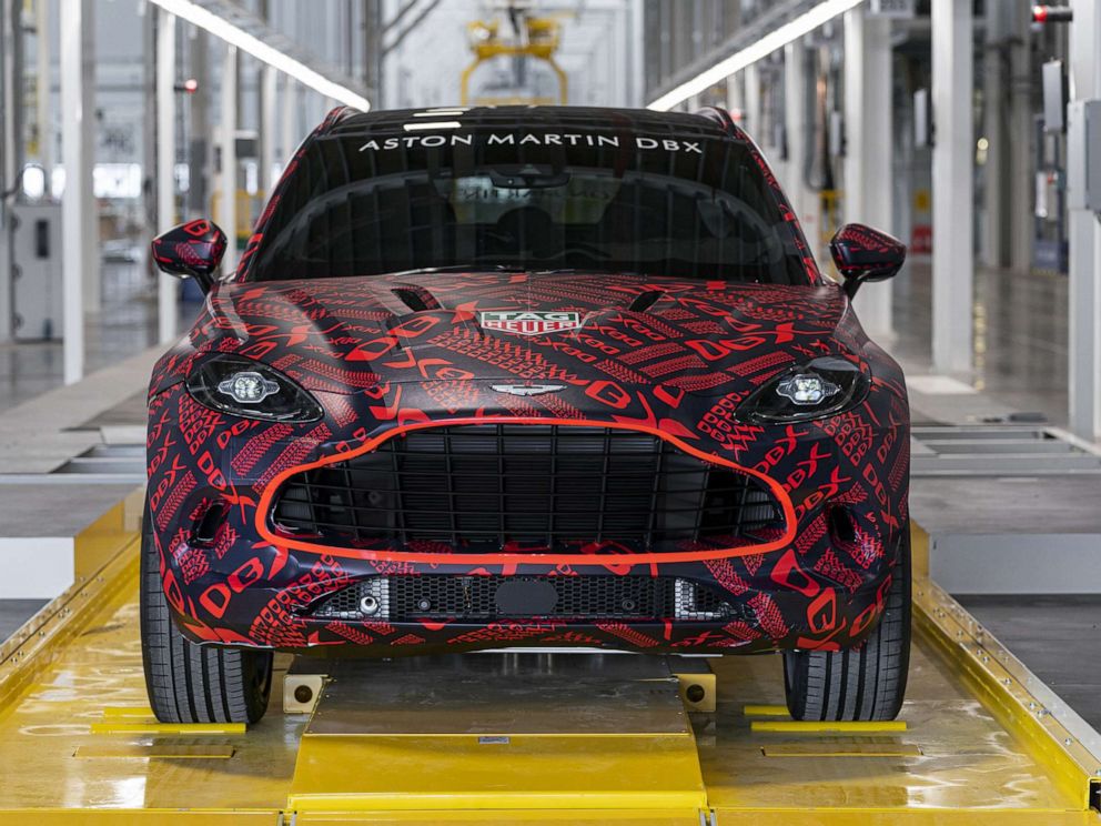 PHOTO: Aston Martins first-ever SUV, the DBX, could become the British marques best-selling vehicle.