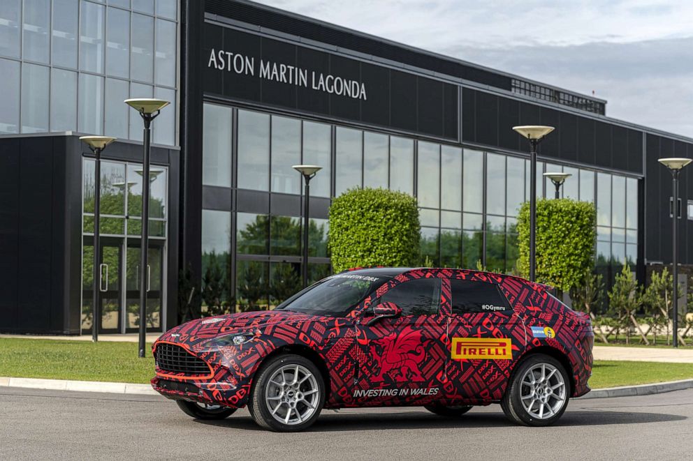 PHOTO: Aston Martin built a brand new factory in Wales for its DBX SUV.