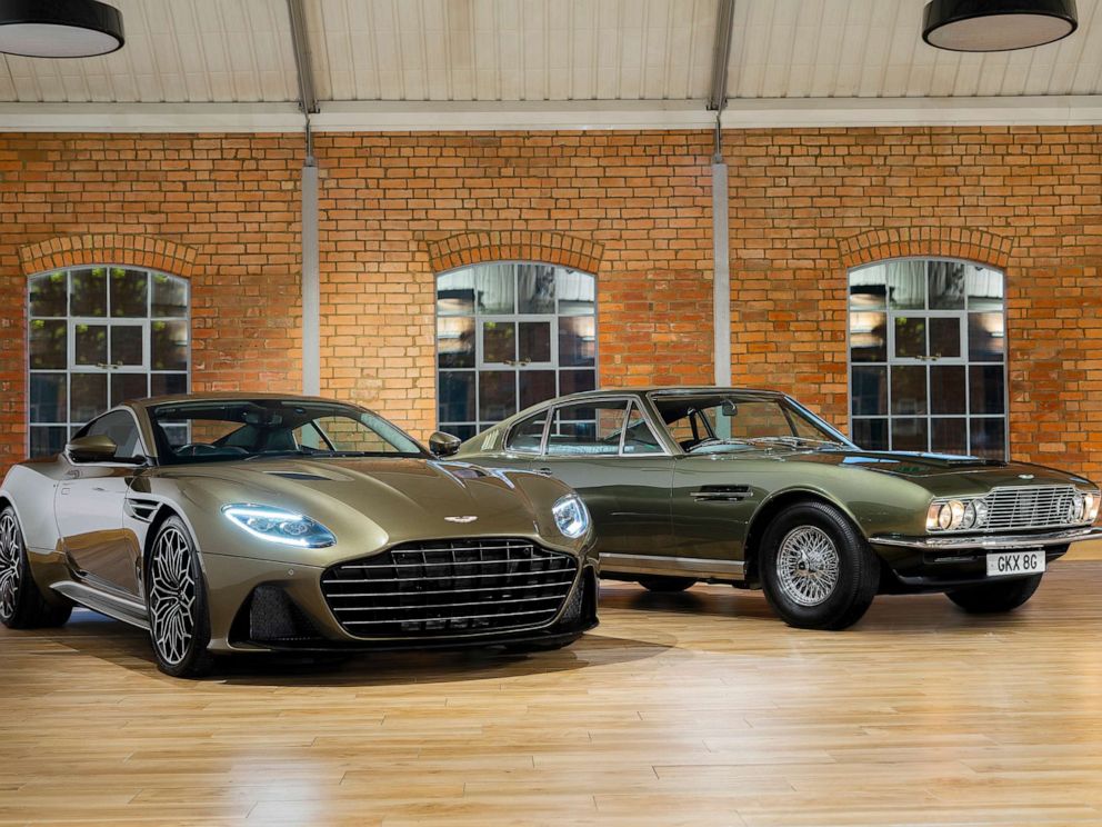 PHOTO: The special edition DBS Superleggera celebrates the 50th anniversary of On Her Majestys Secret Service, the sixth James Bond film.