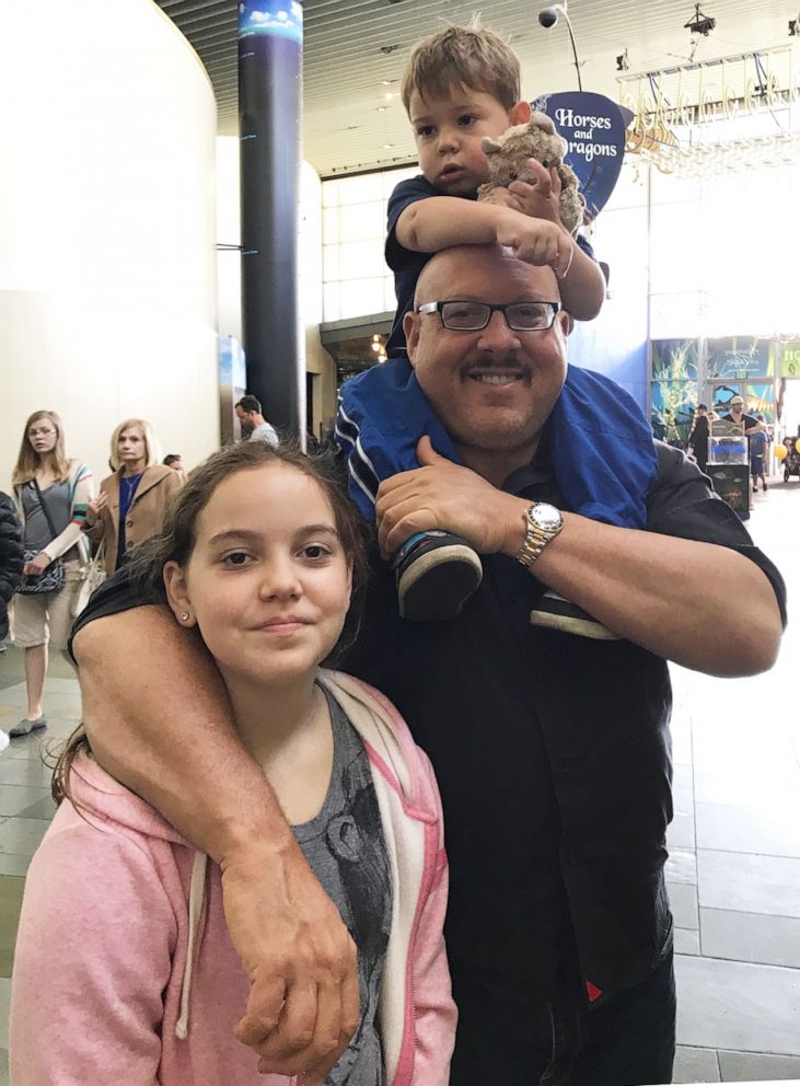 PHOTO: Seth Shapiro is pictured here with his two children.