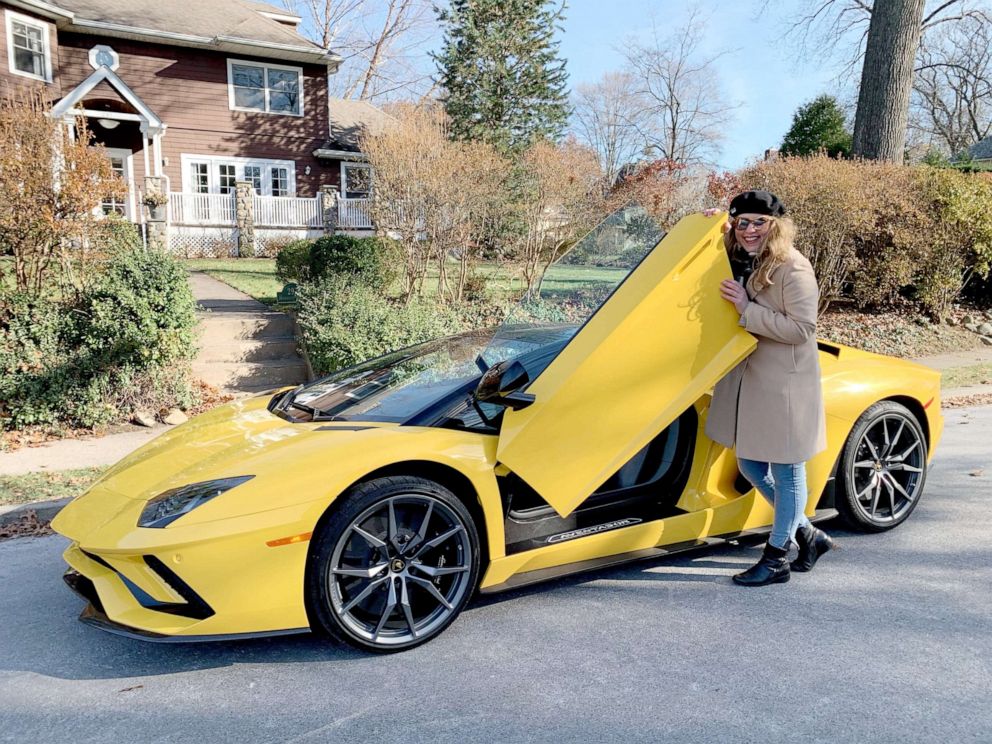 PHOTO: The Aventador will be Lamborghini's first plug-in hybrid car. Coming in 2023, it will still feature a V12 combustion engine. An Aventador S Roadster is pictured in this image.