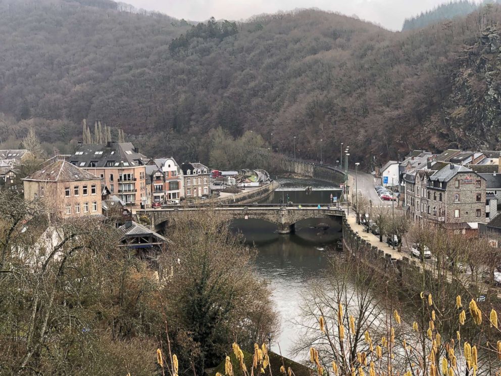 PHOTO: The journey to Geneva included drives through picture-perfect European villages like this one in Belgium. 