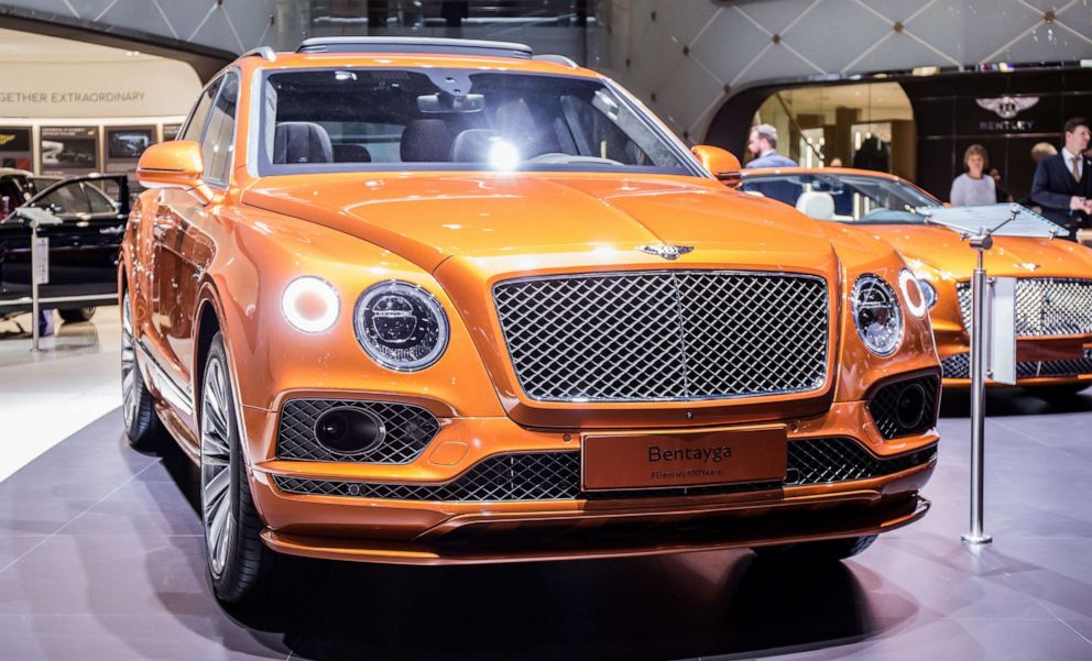 PHOTO: The Bentley Bentayga Speed is pictured at the Geneva International Motorshow 2019.