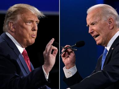 Biden and Trump hold dueling rallies in battleground Georgia