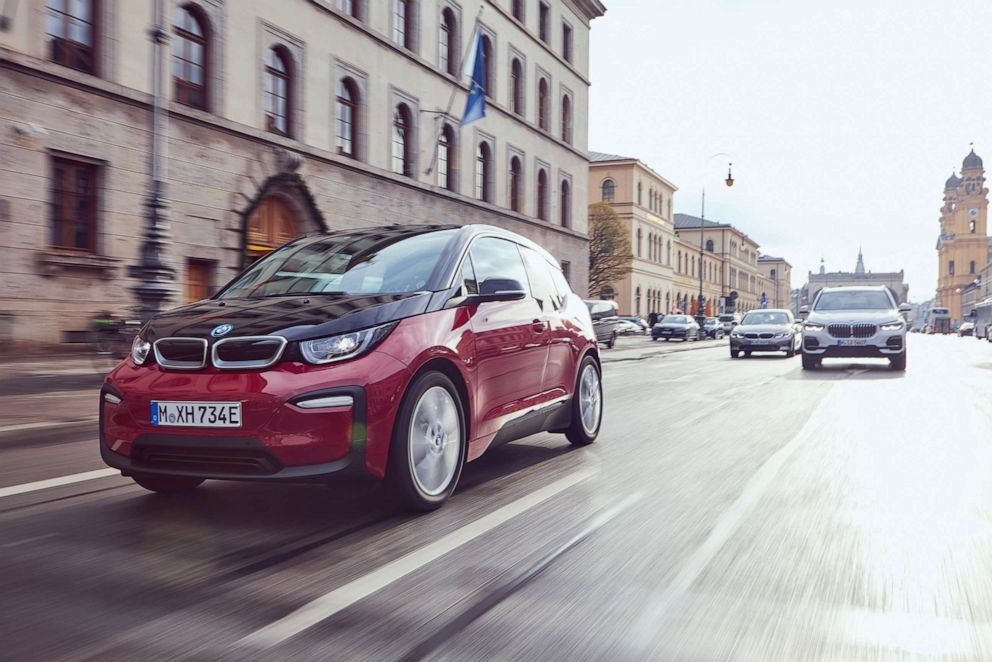 PHOTO: The BMW i3s and the BMW x5 xDrive45e.