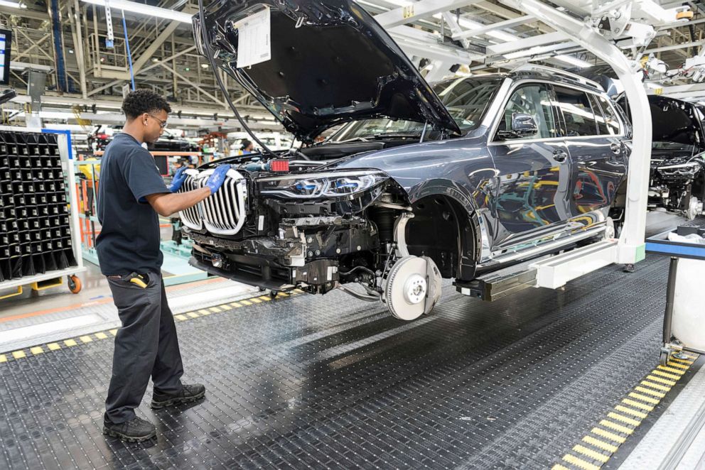 PHOTO: Nearly 357,000 BMWs were produced in 2018 at the Spartanburg Plant.