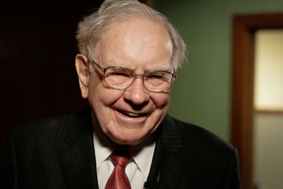 PHOTO:Warren Buffett in his office in Omaha, Nebraska on Aug. 4, 2015.