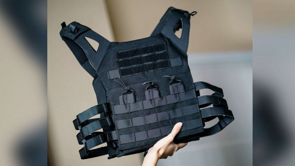 PHOTO: A bulletproof vest for protection is displayed in an undated stock image.
