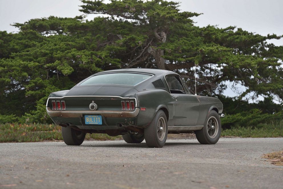 PHOTO: The "hero" Mustang was painted a Highland Green color and 98% of the car is original.