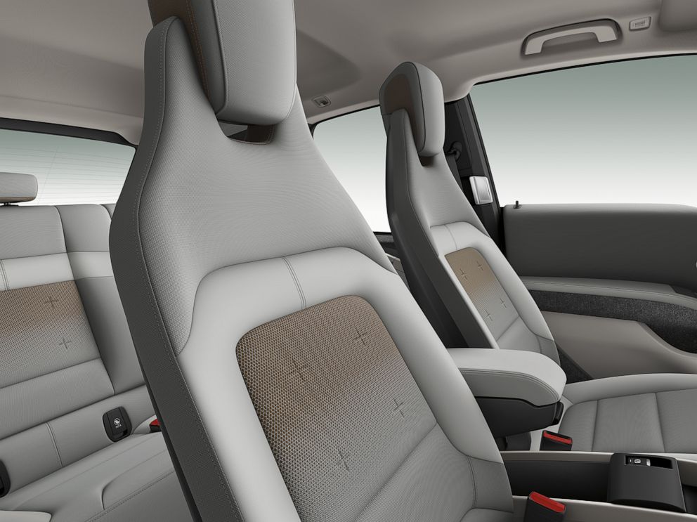 PHOTO: The SensaTec seats of the new BMW i3. 