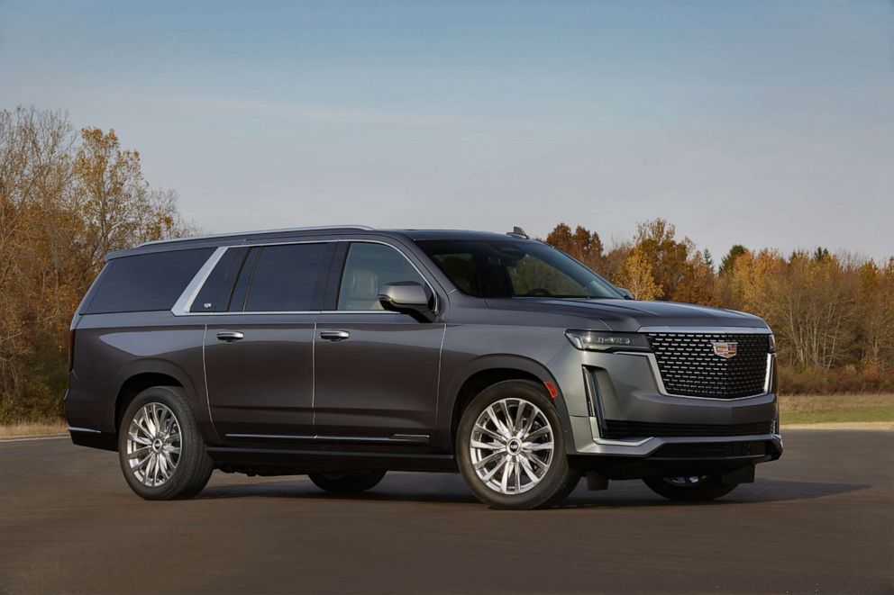 PHOTO:  The 2021 Cadillac Escalade is the only vehicle in the industry to have AKG speakers.