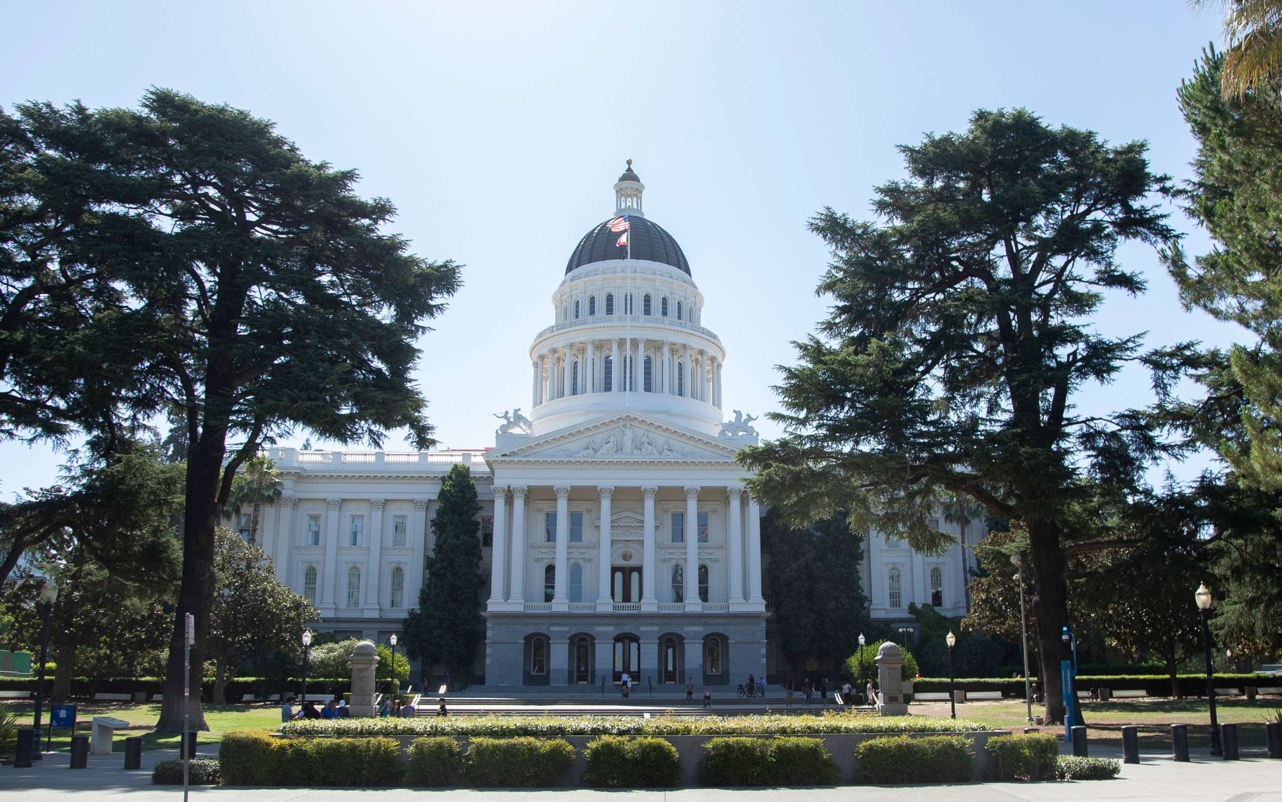 PHOTO: In this July 17, 2022, file photo, the California state Capitol is shown in Sacramento, Calif.